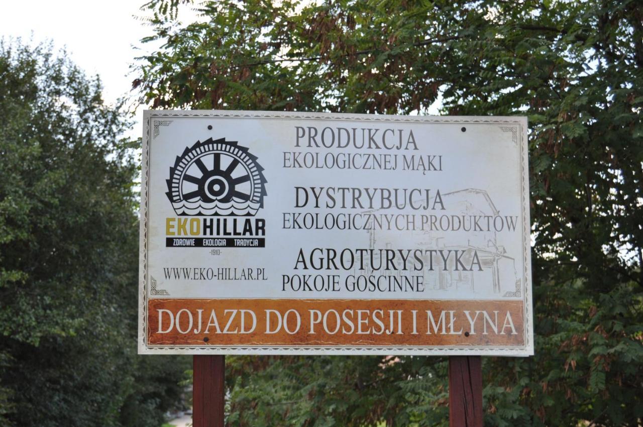 Mlyn Wodny Eko Hillar Vila Rybno  Exterior foto